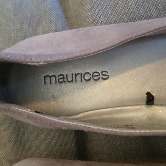 Maurice's Embelished Gray Flats - Picture 3 of 6